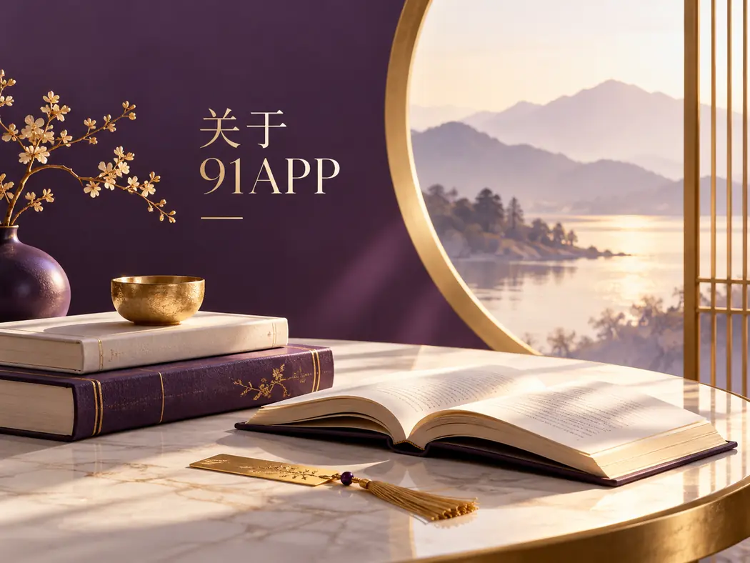 关于91APP主题原创装饰插画
